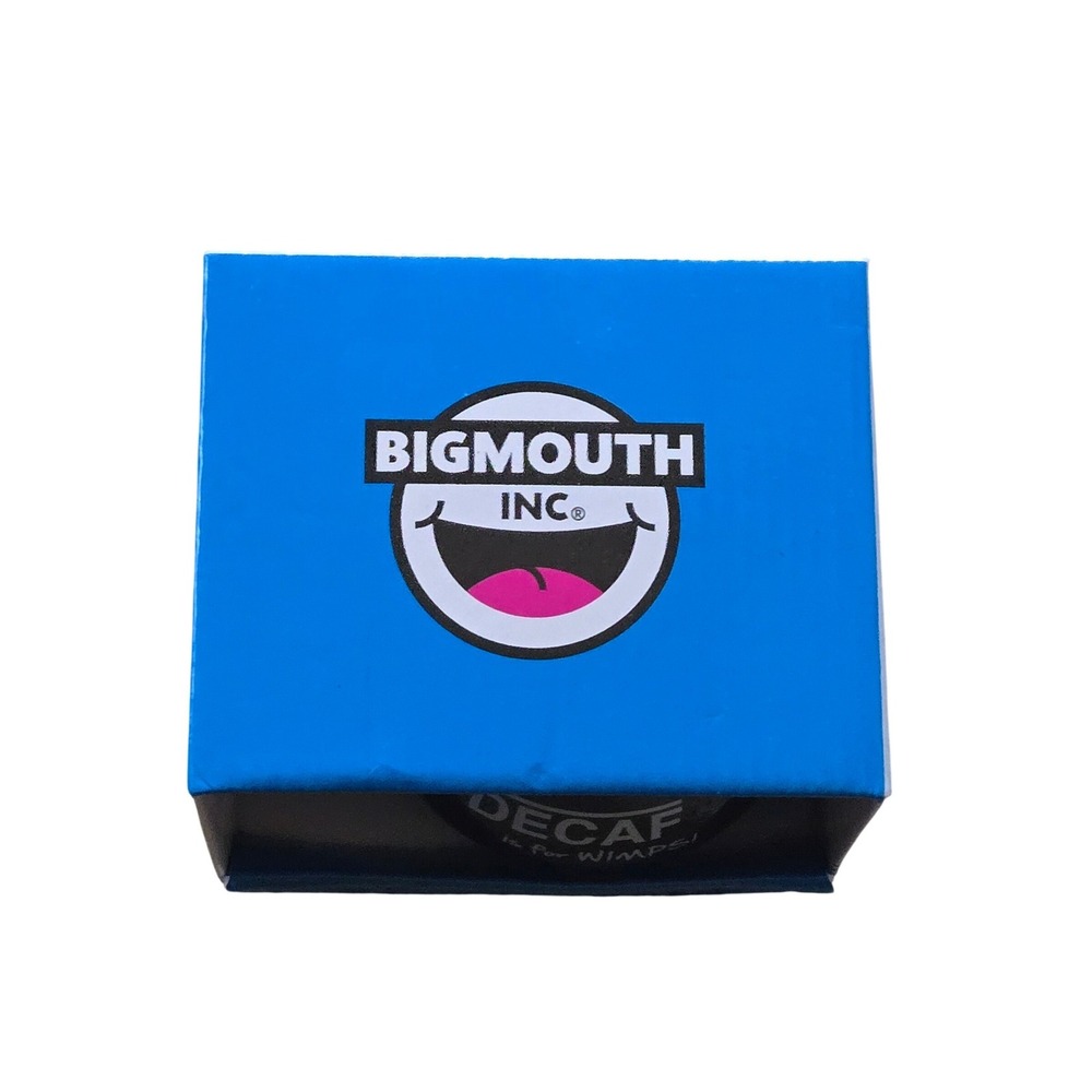 BigMouth Inc Decaf Is For Wimps Coffee Mug Novelty Gift NIB - Picture 7 of 9
